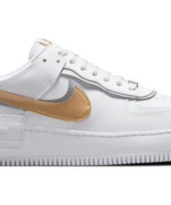 (Women) Nike Air Force 1 Shadow 'White Metallic Gold' DM3064-100