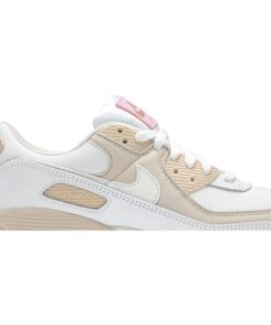 Alternative view of (Women) Nike Air Max 90 Summit White Light Orewood Brown CT1873-100