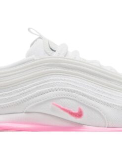 Alternative view of (Women) Nike Air Max 97 SE 'Chenille Swoosh - Pink Foam' FJ4549-100