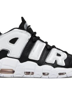 (Women) Nike Air More Uptempo Black Metallic Silver DN8008-001 Nicesnk