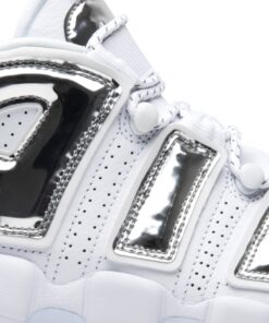 Alternative view of (Women) Nike Air More Uptempo Chrome 917593-100 Nicesnk