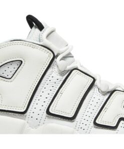 Alternative view of (Women) Nike Air More Uptempo White Black DO6718-100 Nicesnk
