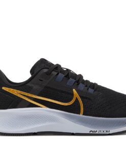 (Women) Nike Air Zoom Pegasus 38 Black Metallic Gold Coin CW7358-004 Nicesnk