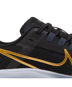 Alternative view of (Women) Nike Air Zoom Pegasus 38 Black Metallic Gold Coin CW7358-004 Nicesnk