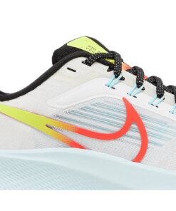 Alternative view of (Women) Nike Air Zoom Pegasus 39 White Crimson Volt DX3350-100 Nicesnk