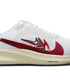 (Women) Nike Air Zoom Pegasus 40 Premium 'Quadruple Swoosh - White Team Red' FB7703-100