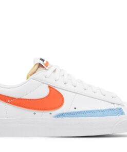 (Women) Nike Blazer Low '77 'White Orange' DC4769-105