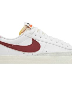 Alternative view of (Women) Nike Blazer Low 77 White Team Red DC4769-104 Nicesnk
