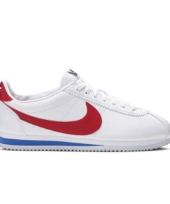 (Women) Nike Classic Cortez Leather 'White Red' 807471-103