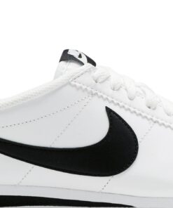 Alternative view of (Women) Nike Classic Cortez 'White Black' 807471-101