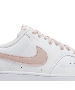 Alternative view of (Women) Nike Court Vision Low White Pink Oxford CD5434-113 Nicesnk