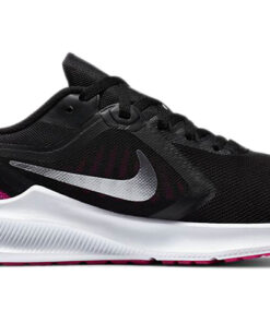 Alternative view of (Women) Nike Downshifter 10 Black/White/Purple CI9984-004 Nicesnk