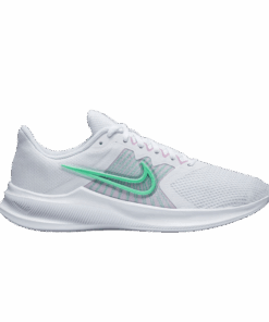 (Women) Nike Downshifter 11 White Signal Green CW3413-101 Nicesnk
