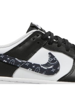 Alternative view of (Women) Nike Dunk Low Black Paisley DH4401-100 Nicesnk