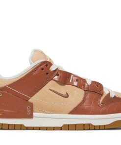 (Women) Nike Dunk Low Disrupt 2 'Brown Croc' DV1026-215