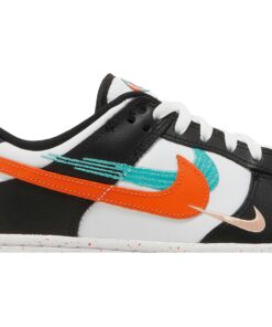 Alternative view of (Women) Nike Dunk Low Multi-Swoosh FD4623-131 Nicesnk