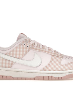 (Women) Nike Dunk Low Pink Gingham FB9881-600 Nicesnk