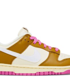 (Women) Nike Dunk Low SE Dance - Bronzine Pink FD8683-700 Nicesnk