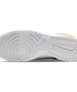 Alternative view of (Women) Nike Dunk Low SE 'White Metallic Gold Silver' DH4403-700