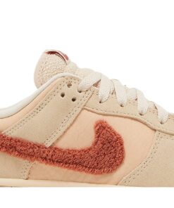 Alternative view of (Women) Nike Dunk Low 'Terry Swoosh' DZ4706-200