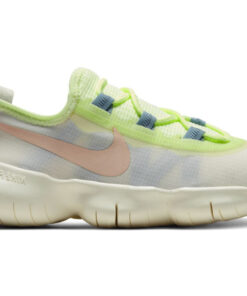 (Women) Nike Free RN 5.0 2020 Pale Ivory Shimmer Sail CJ0270-101 Nicesnk