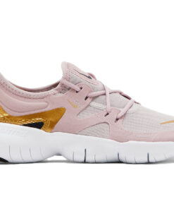 (Women) Nike Free RN 5.0 Plum Chalk Metallic Gold AQ1316-501 Nicesnk