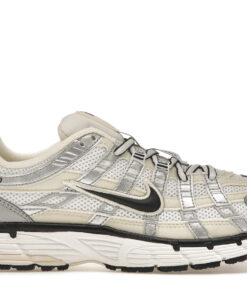 (Women) Nike P-6000 Coconut Milk Metallic Silver FV6603-100 Nicesnk