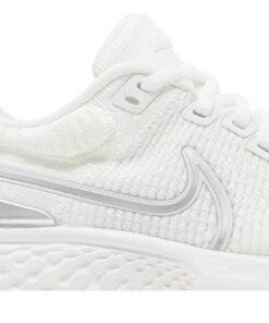 Alternative view of (Women) Nike ZoomX Invincible Run Flyknit 2 White Pure Platinum DC9993-101 Nicesnk