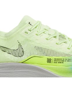 Alternative view of (Women) Nike ZoomX Vaporfly Next% 2 Barely Volt Turquoise CU4123-700 Nicesnk