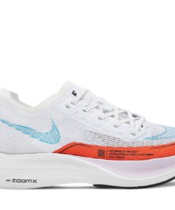 (Women) Nike ZoomX Vaporfly Next% 2 White Rush Orange CU4123-102 Nicesnk