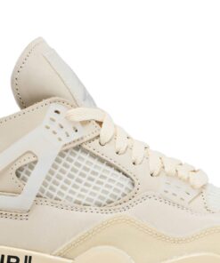 Alternative view of (Women) Off-White x Air Jordan 4 SP Sail  CV9388-100 Nicesnk