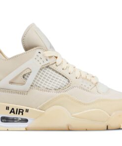 (Women) Off-White x Air Jordan 4 SP Sail  CV9388-100 Nicesnk