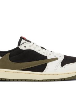 (Women) Travis Scott x Air Jordan 1 Low OG Olive DZ4137-106 Nicesnk