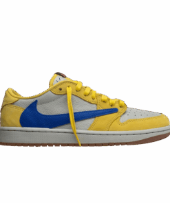 (Women) Travis Scott x Air Jordan 1 Retro Low OG SP Canary DZ4137-700 Nicesnk