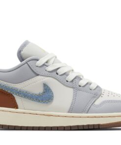 (Youth) Air Jordan 1 Low SE 'Sashiko' FZ5046-041