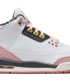 (Youth) Air Jordan 3 Retro Red Stardust 441140-100 Nicesnk