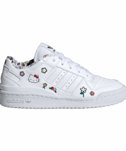 (Youth) Hello Kitty x adidas Forum Low J 'Floral' IG0301