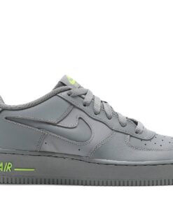 (Youth) Nike Air Force 1 '07 LV8 GS 'Particle Grey Volt' DD3227-001