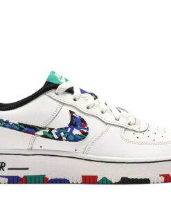 (Youth) Nike Air Force 1 Low 'Crayon White Multi' CU4632-100