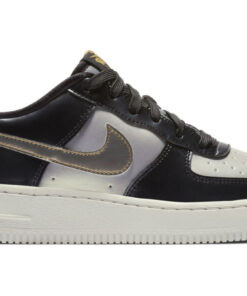 (Youth) Nike Air Force 1 Low LV8 Metallic Cool Grey 849345-003 Nicesnk