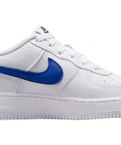Alternative view of (Youth) Nike Air Force 1 Low White Royal Blue FN3875-100 Nicesnk