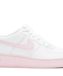 (Youth) Nike Air Force 1 White Pink Foam CV7663-100 Nicesnk