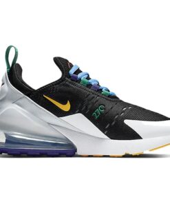 Alternative view of (Youth) Nike Air Max 270 Black White CN7078-071 Nicesnk