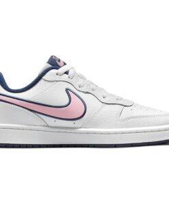 Alternative view of (Youth) Nike Court Borough Low 2 SE1 'White Blue Pink' DB3090-100
