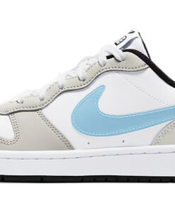 (Youth) Nike Court Borough Low /Blue/Grey White CW1624-100 Nicesnk