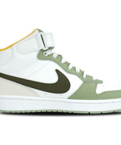 Alternative view of (Youth) Nike Court Borough Mid 2 Shoes 'Off White Green' FV3649-171