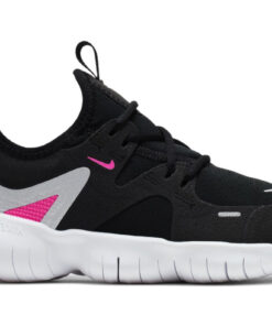 (Youth) Nike Free RN 5.0 'Black Pink' AR4143-002